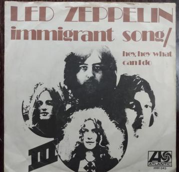 Single vinyl  LED ZEPPELIN – Immigrant Song (1970 - NL) beschikbaar voor biedingen