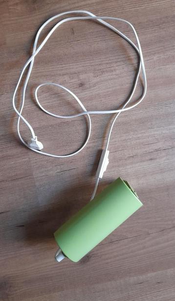 groen bed lampje / muurlampje / leeslamp beschikbaar voor biedingen
