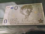 Rembrandt 0 euro biljet, Postzegels en Munten, Bankbiljetten | Nederland, Ophalen of Verzenden, Euro's, Los biljet