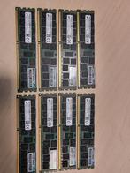Set van 8 x 16GB DDR3 ECC geheugenmodules, Gebruikt, Server, DDR3, Ophalen of Verzenden