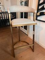 Eichholtz Dexter Barstoel - Stijlvol & Comfortabel, Huis en Inrichting, Met voetsteun, 60 tot 90 cm, Ophalen of Verzenden, Zo goed als nieuw