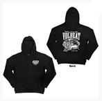 Volbeat Louder Faster Ritshoodie Zwart, rock, metal, man, Ophalen of Verzenden, Nieuw, Kleding