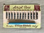 Vintage William Mitchell Calligraphy Set, Ophalen of Verzenden, Zo goed als nieuw, Overige merken