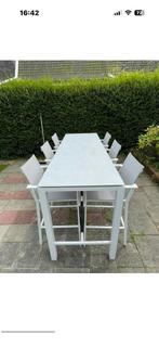 bartafel, Tuin en Terras, Ophalen of Verzenden, Zo goed als nieuw, Aluminium