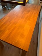 Massief houten eettafel - 180x85 cm, Huis en Inrichting, Tafels | Eettafels, Ophalen, Gebruikt, Eikenhout, 50 tot 100 cm