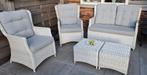 Prachtige 5-delige Wicker Loungeset - Zo Goed Als Nieuw!, Tuin en Terras, Tuinsets en Loungesets, Ophalen, Zo goed als nieuw, Wicker
