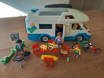 Playmobil Camper vakantie met familie - 70088 COMPLEET  beschikbaar voor biedingen