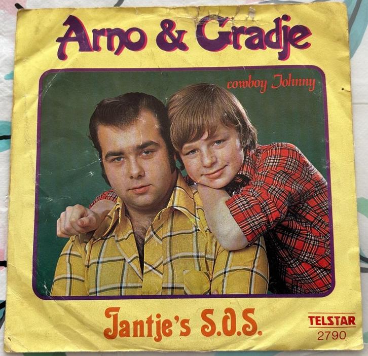 Arno & Gradje (Telstar)., Cd's en Dvd's, Vinyl Singles, Gebruikt, Single, Nederlandstalig, 7 inch, Verzenden