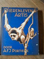 Verkade Dierenleven in Artis 1939 compleet, Boeken, Gelezen, Ophalen of Verzenden