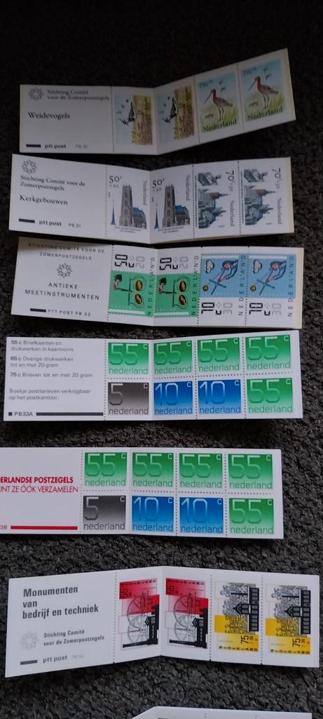 Postzegelboekjes PF  en gestempeld, Postzegels en Munten, Postzegels | Nederland, Ophalen of Verzenden