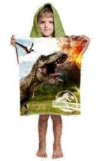 Jurassic World Badponcho - Dinosaurus, Kinderen en Baby's, Kinderkleding | Kinder-zwemkleding, Nieuw, One size, Jongen of Meisje