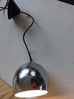 Jr70 vintage eye bol chroom lamp, Huis en Inrichting, Ophalen of Verzenden, Zo goed als nieuw, E27 (groot), Gloeilamp