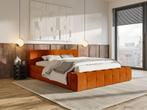 Tilly bedframe velvet met opbergruimte 140 x 200cm (Naduvi), 200 cm, Hout, Nieuw, Tweepersoons