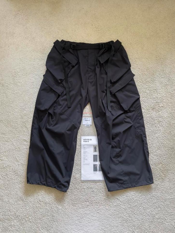 ACRONYM P56A-E TECH CARGO PANTS BROEK PANTALON NYLON, Kleding | Heren, Broeken en Pantalons, Nieuw, Maat 52/54 (L), Zwart, Verzenden