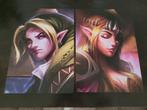 Zelda en Link A3 prints (ongebruikt), Verzamelen, Posters, Zo goed als nieuw, Ophalen