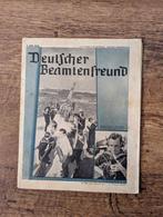 Tijdschrift Deutscher Beamtenfreund 6. heft 1938, Verzamelen, Militaria | Tweede Wereldoorlog, Ophalen of Verzenden, Duitsland