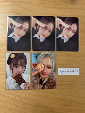 IVE Yujin & Liz Photocards beschikbaar voor biedingen