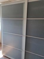 Ikea Pax Schuifdeuren, Huis en Inrichting, Kasten | Kledingkasten, Ophalen of Verzenden, Zo goed als nieuw, Glas, Modern