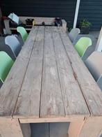 Steigerhouten tuintafel 3.00x1.00, Ophalen, Gebruikt, Rechthoekig, Hout