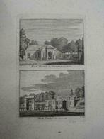 A 15-16/ Graave/ Grave De  Hampoort    Kopergravure 1745, Antiek en Kunst, Kunst | Etsen en Gravures, Ophalen of Verzenden