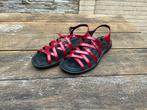 Ecco sandalen, Kleding | Dames, Schoenen, Verzenden, Zo goed als nieuw, Rood, Sandalen of Muiltjes