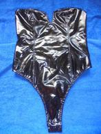 wetlook body, Verzenden, Zwart, Body of Korset