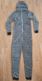 Zo goed als nieuwe panter meisjes onesie maat 158, Kinderen en Baby's, Kinderkleding | Maat 158, Meisje, Ophalen of Verzenden