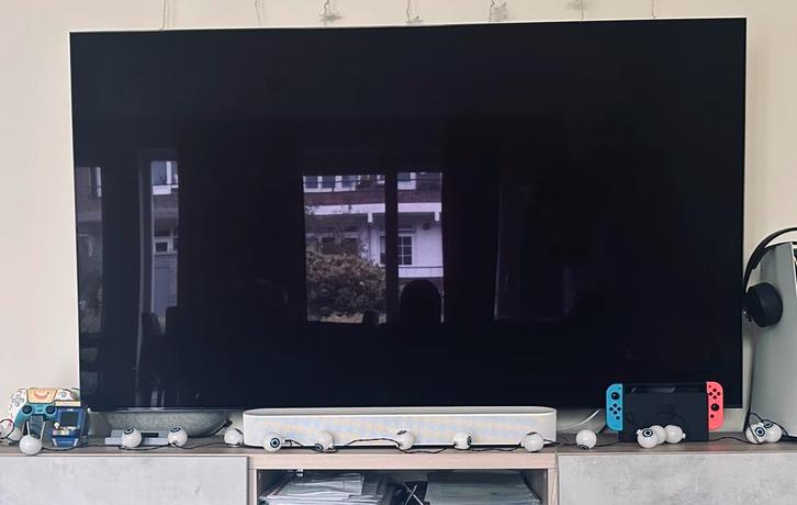 SAMSUNG OLED 4K 65S90C (2023), Audio, Tv en Foto, Professionele Audio-, Tv- en Video-apparatuur, Zo goed als nieuw, Tv en Weergevers