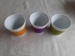 Bodum koffie/thee bekers 3st., Huis en Inrichting, Overige typen, Ophalen of Verzenden, Zo goed als nieuw, Overige stijlen