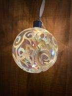 Glazen kerstbal met verlichting 🎄, Ophalen of Verzenden, Zo goed als nieuw