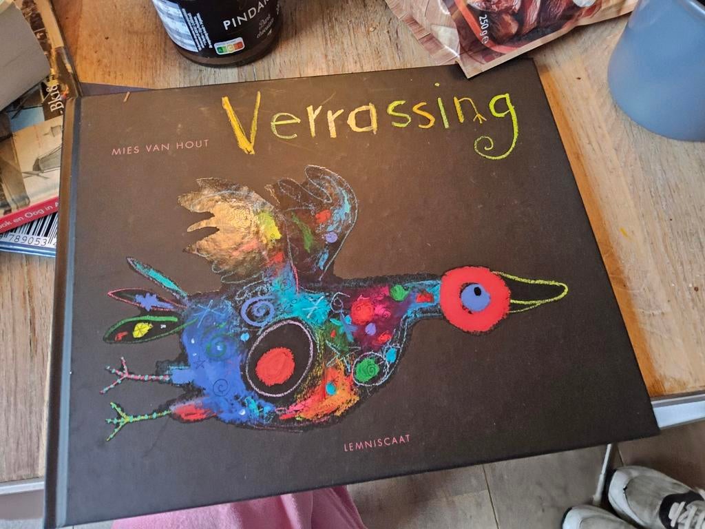 Verrassing - Mies van Hout, Boeken, Ophalen of Verzenden, Zo goed als nieuw, Mies van Hout, Prentenboek