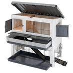 Konijnenhok Ferplast Grand Lodge 140 Plus – gebruikt, Dieren en Toebehoren, Ophalen, 90 cm of meer, Hok, Hamster