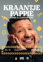 3 Kaartjes Kraantje Pappie 16-11-2025, Tickets en Kaartjes, Twee personen, November