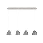 hanglamp zwart staal opaal wit glas eettafel bar tafel lamp, Ophalen, Nieuw, Glas, Minder dan 50 cm