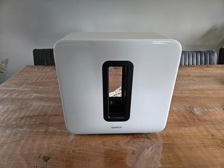Sonos Sub Gen.2, wit, Audio, Tv en Foto, Luidsprekers, Zo goed als nieuw, Subwoofer, 120 watt of meer, Sonos, Ophalen of Verzenden