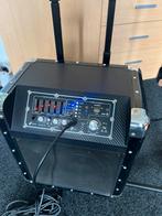 Karaoke speaker gitaar versterker, Ophalen, Zo goed als nieuw, Complete set