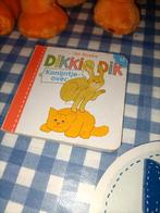 Dikkie Dik knuffel 24 cm groot + boekje, Ophalen of Verzenden