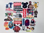 Stickers logo hypebeast Kaws Bape Supreme The North Face, Ophalen of Verzenden, Nieuw, Meerdere stickers