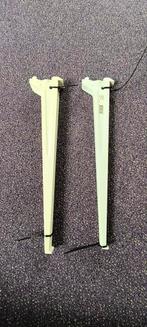 Plankdragers wit metaal 40+50 cm, Ophalen, Zo goed als nieuw, Overige typen