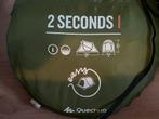 Quechua 2 Seconds Pop-up Tent - 1 Persoon, Ophalen of Verzenden, Gebruikt, Tot en met 2