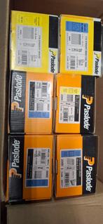 Partij Paslode gasflessen en spijkers IM65 f16, Ophalen, Nieuw, Minder dan 50 mm, Spijkers