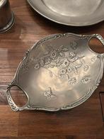 Tinnen Schaal - Tin Exclusief - Handgemaakt, Antiek en Kunst, Antiek | Tin, Ophalen