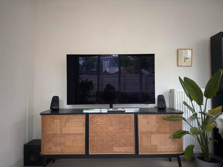 TV Meubel / Cabinet - Dressoir Nona - NOUS Living, Huis en Inrichting, Kasten | Televisiemeubels, Zo goed als nieuw, Minder dan 100 cm