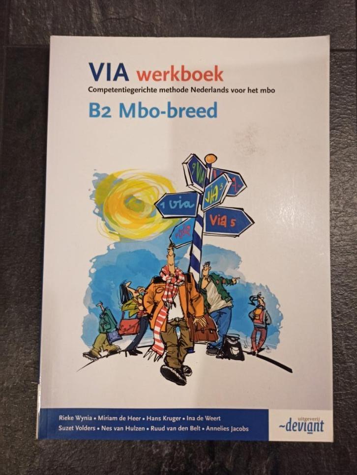 Deviant Via Werkboek B2 MBO-breed, Boeken, Schoolboeken, Zo goed als nieuw, Nederlands, Overige niveaus, Ophalen of Verzenden