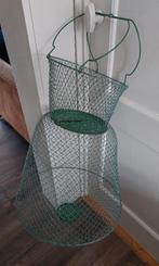 Visnet/visfuik/leefnet, metaal, groen, Watersport en Boten, Ophalen, Gebruikt, Net of Fuik