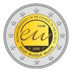 Twee Euromunt België: EU-voorzitter [2010], Verzenden, België, 2 euro, Losse munt