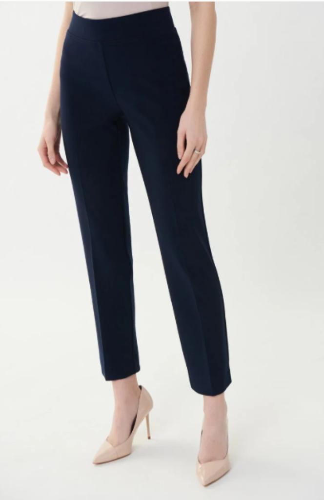 Joseph Ribkoff prachtig chique blauwe broek mt 46/48 ZGAN, Kleding | Dames, Broeken en Pantalons, Zo goed als nieuw, Maat 46/48 (XL) of groter