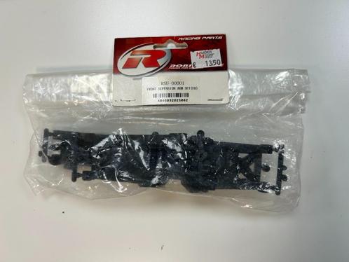 Robitronic RSU-00001 front suspension arm set nieuw rc auto, Hobby en Vrije tijd, Modelbouw | Radiografisch | Auto's, Nieuw, Onderdeel