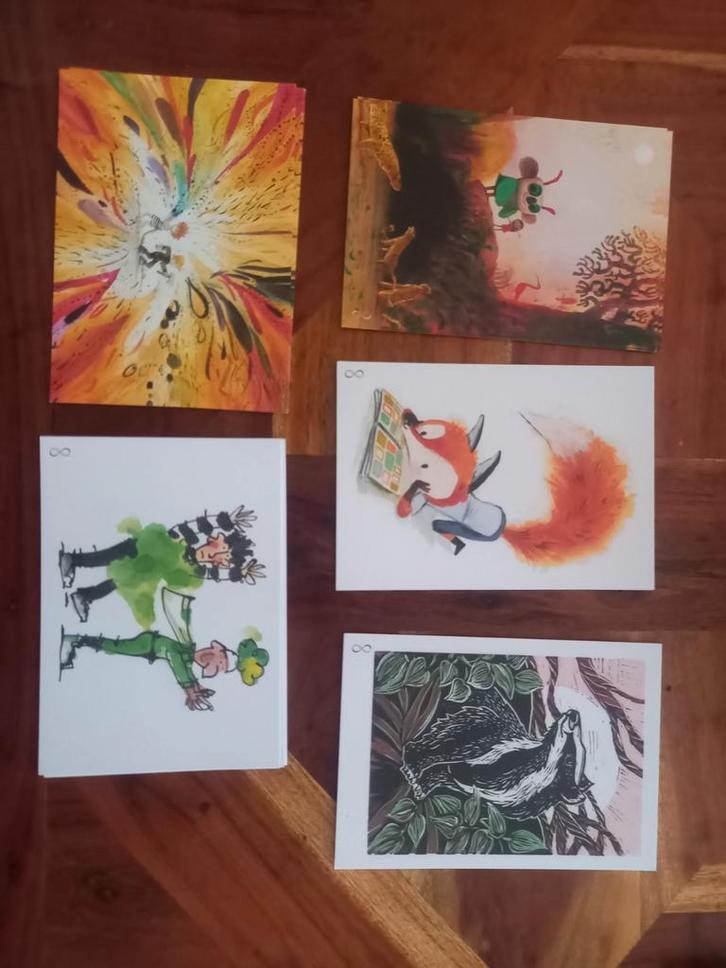 Kaarten 25 stuks lemiscaat nieuw, Diversen, Wenskaarten, Nieuw, Ophalen