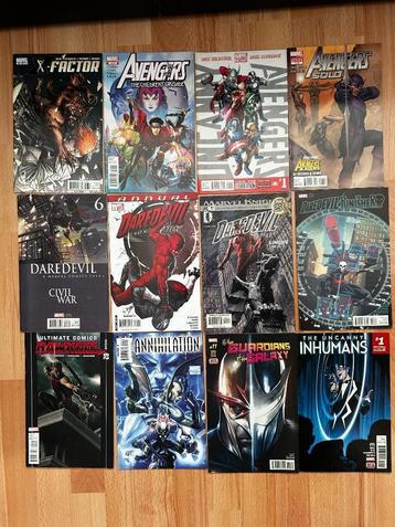 Marvel comics beschikbaar voor biedingen